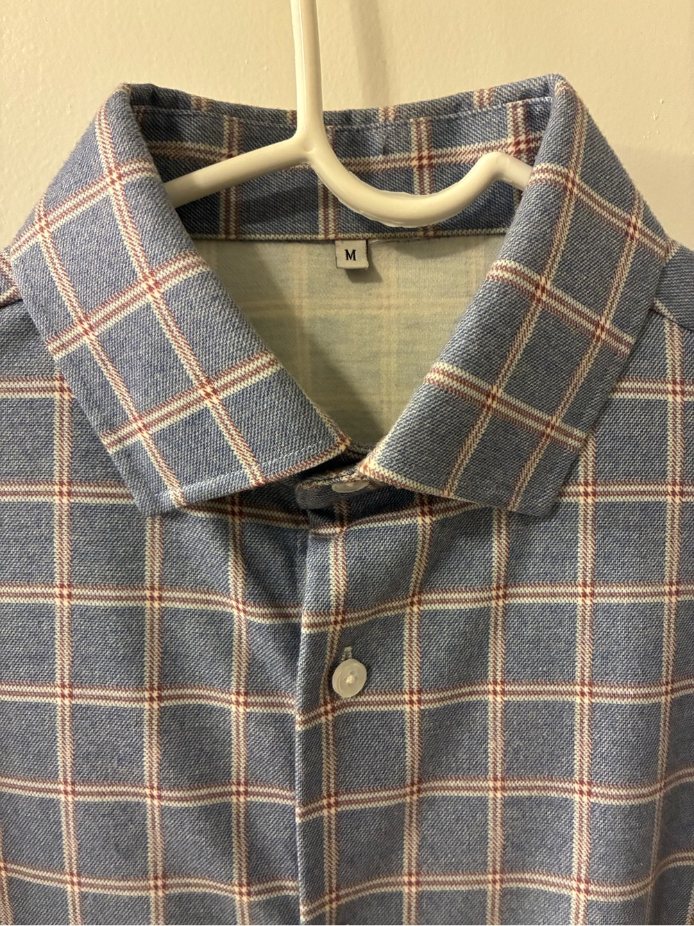 State & Liberty Men's Blue Plaid Flannel - Athletic Fit